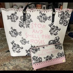 Betsy Johnson Tote bag and wallet